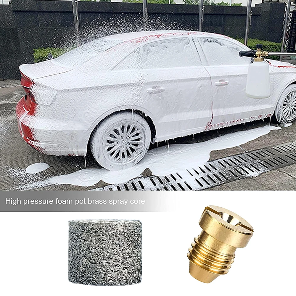 Snow Foam Nozzle For Karcher foam cannon Mounting foam gun Sprayer Mesh Filters
