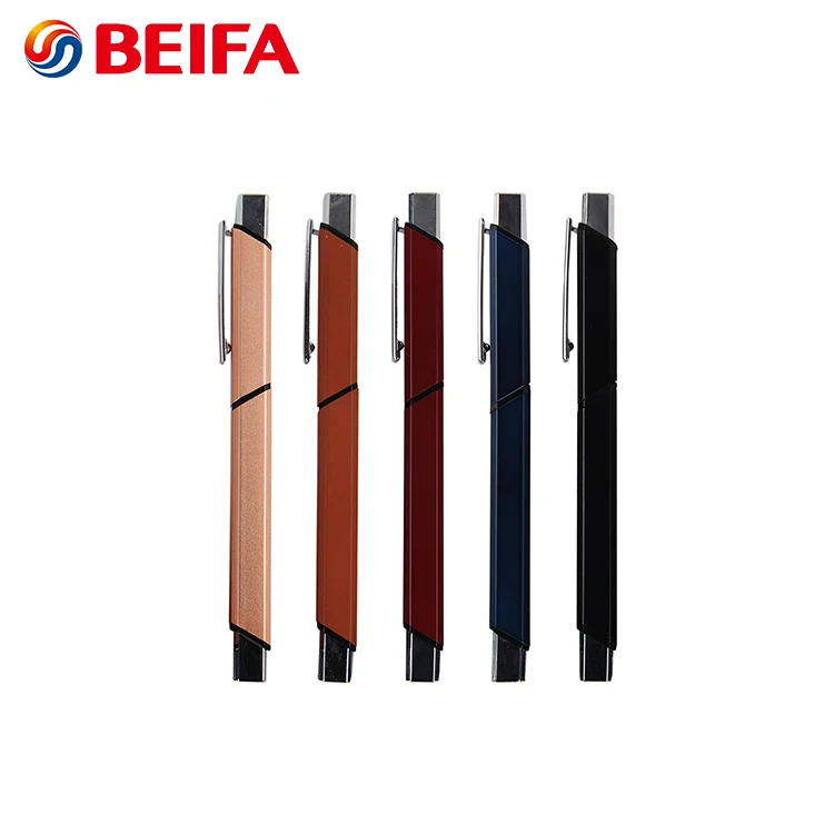 Beifa бренд GA951209 рекламные бесплатные образцы Треугольник Выдвижной гель чернила ручка