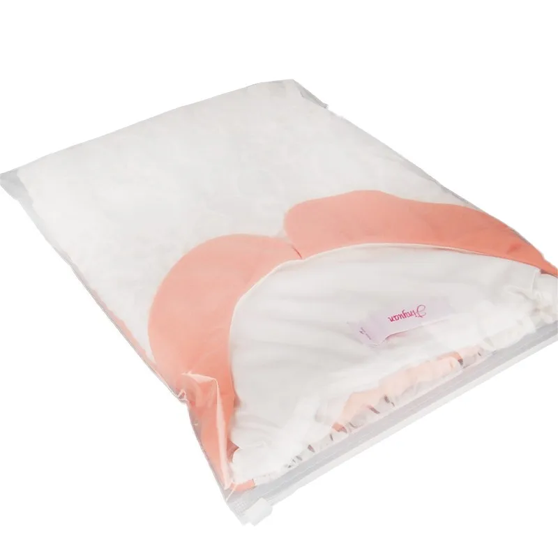 factory price wholesale slider zipper bag custom logo printed zipper bag for clothing