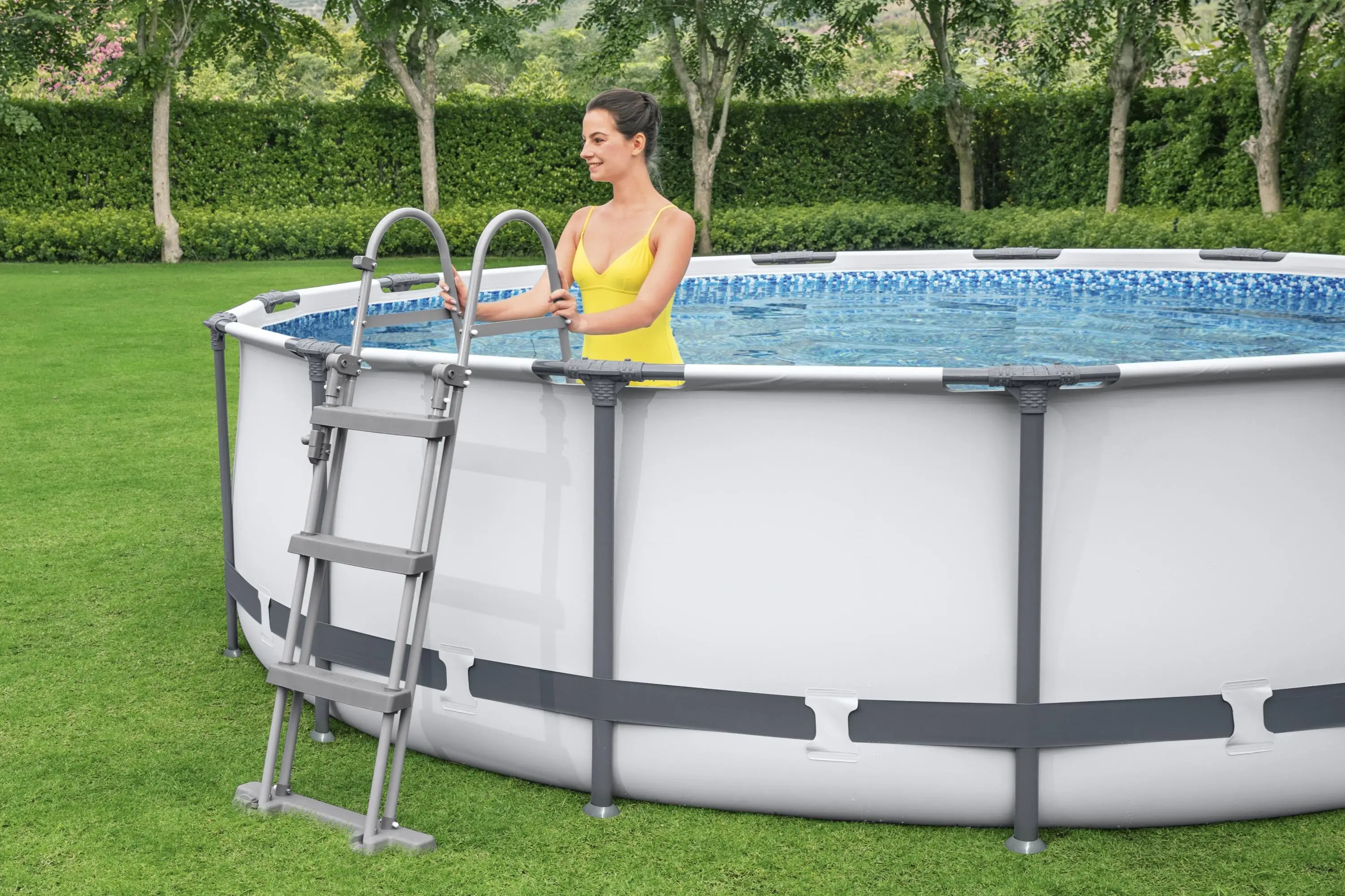 Bestway 56950 Above Ground PVC Pool Family Above Ground Pool Set