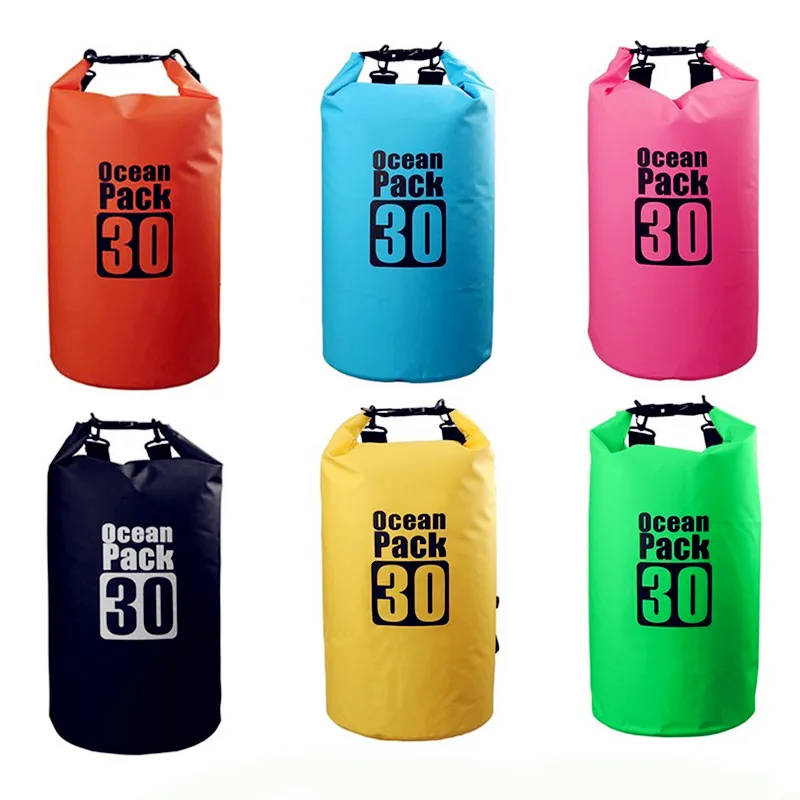 
2L 3L 5L 8L 10L 15L 20L 30L 40 Boating Floating Hiking Kayak Wet Custom Logo Outdoor Polyester PVC Ocean Pack Waterproof Dry Bag 