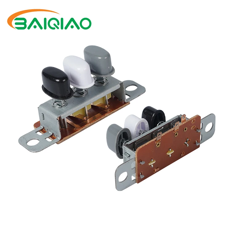 Quality Assurance Kitchen Appliances Bladeless Ceiling Fan Juicer Parts Keyboard 3 Way Button Switch