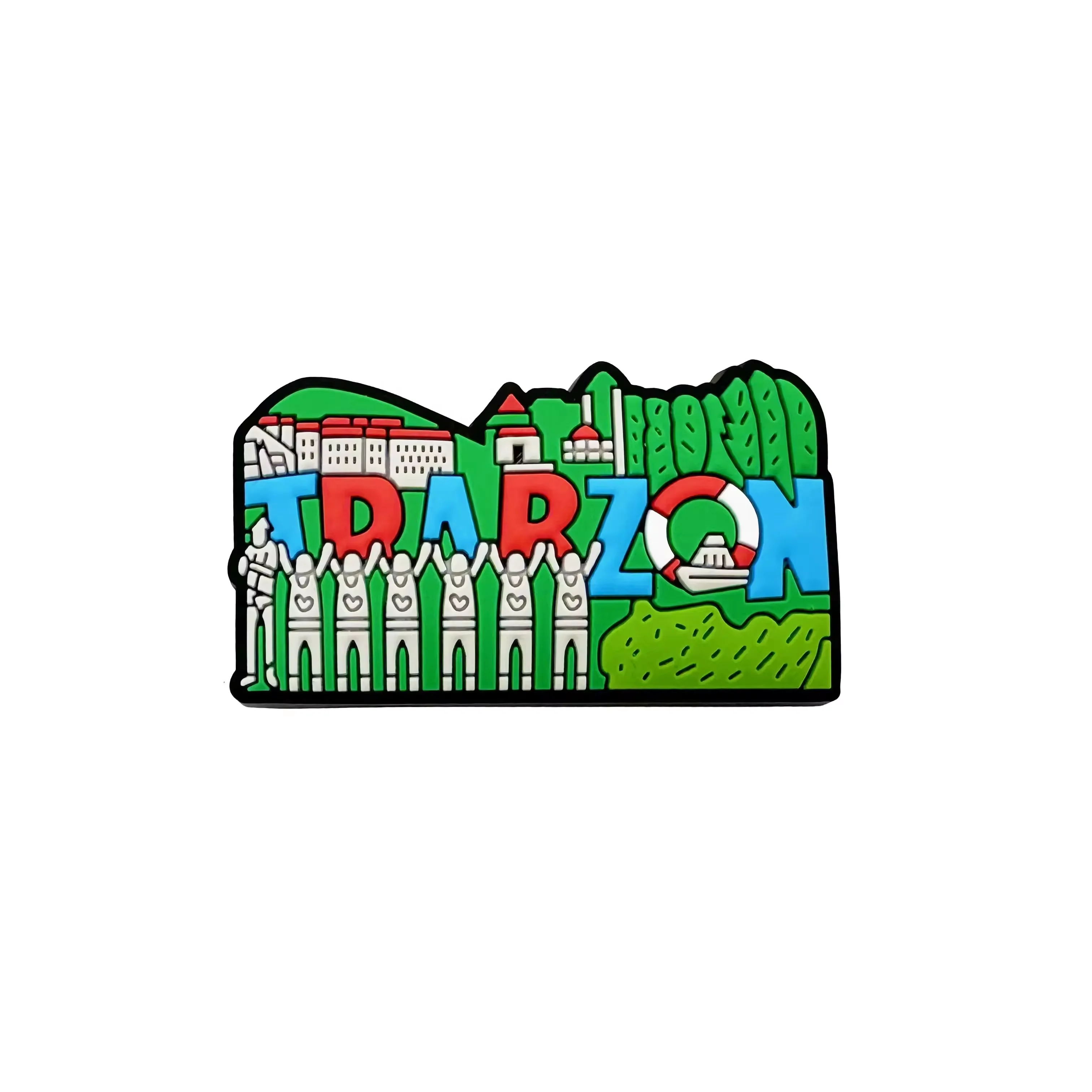 Promotional Customised Refrigerator Tourism Soft PVC Rubber Cute Fridge Magnet for Souvenirs Gifts