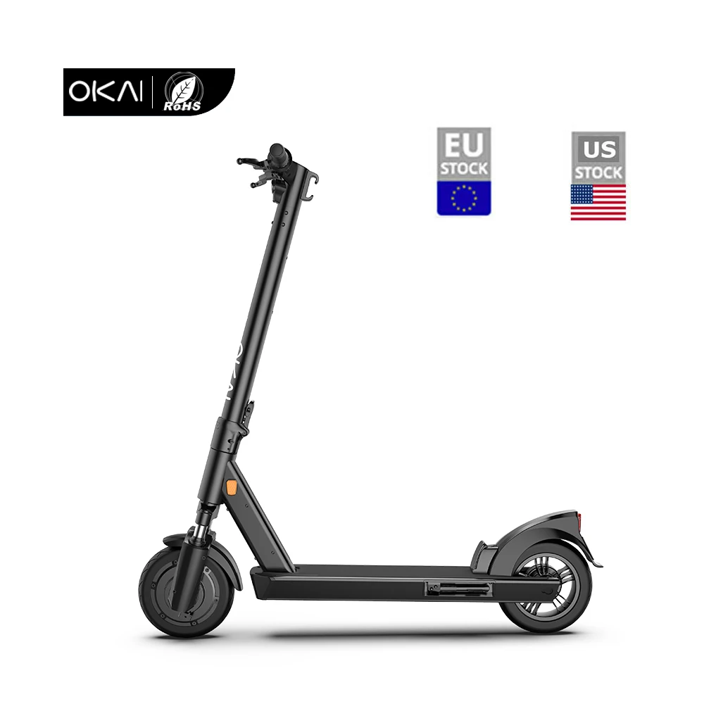 
OKAI ES200E Promotional various durable using Off Road 350W 36V Electric Scooter Citycoco 