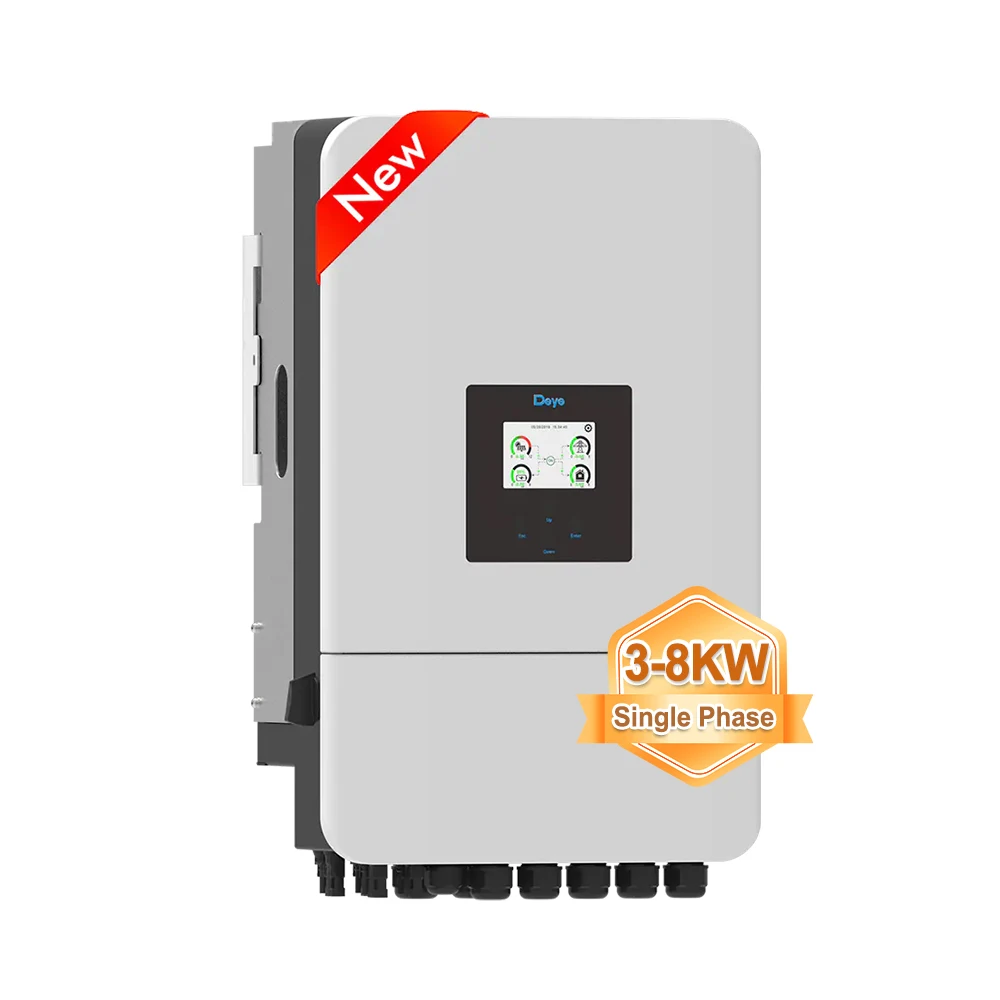 in stock New 6kw 8kw hybrid inverter deye sun8ksg05lp1eusm2  Single Phase Hybrid Inverter for solar energy system