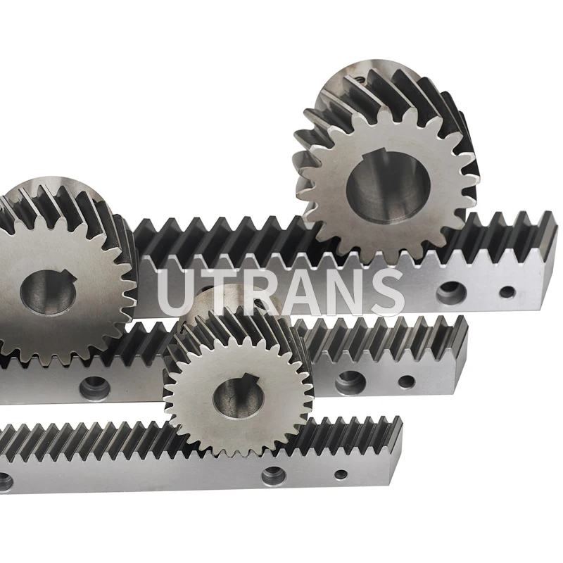 Cnc Transmission Parts Stainless Steel Din6 M5 Helical Gear Rack
