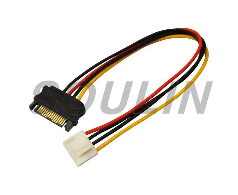 22Pin 7 + 15 мужского и женского пола Serial ATA SATA данных Power комбинированный кабель-удлинитель