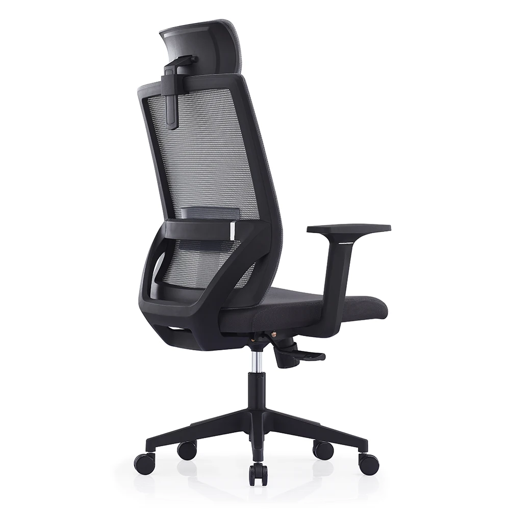 Factory Sales High Back White Swivel Ergonomics Executive Mesh Office Chairs Rolling Gaming Chair For Staff