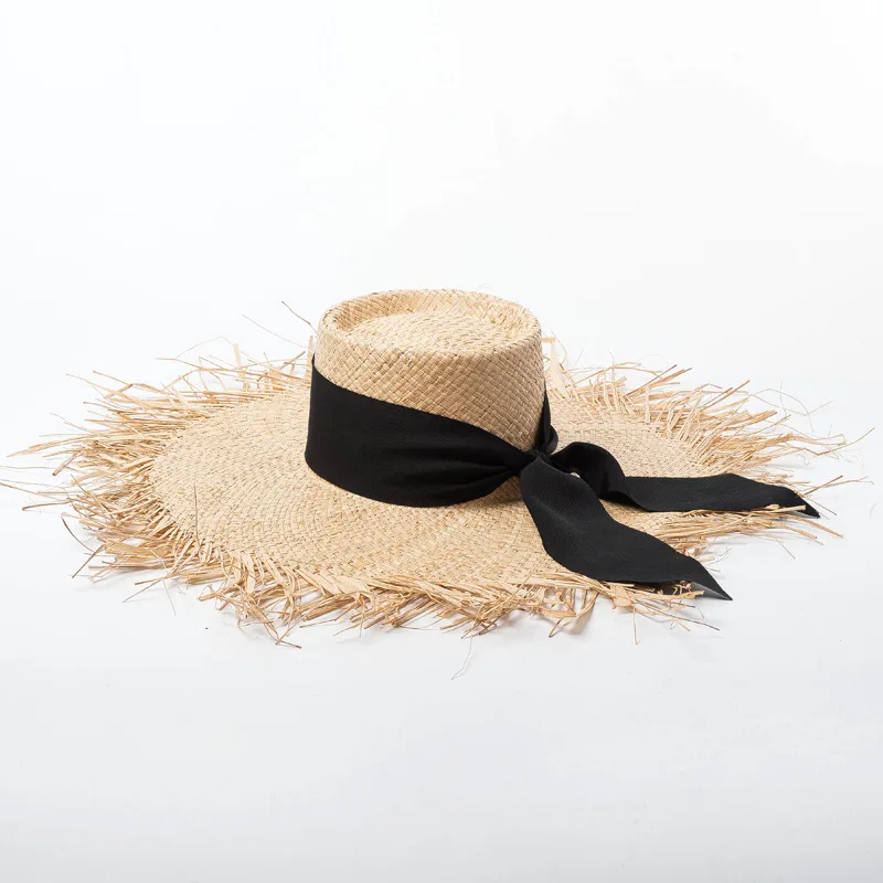 custom cheap high quality fashion wholesale panama straw hats for women