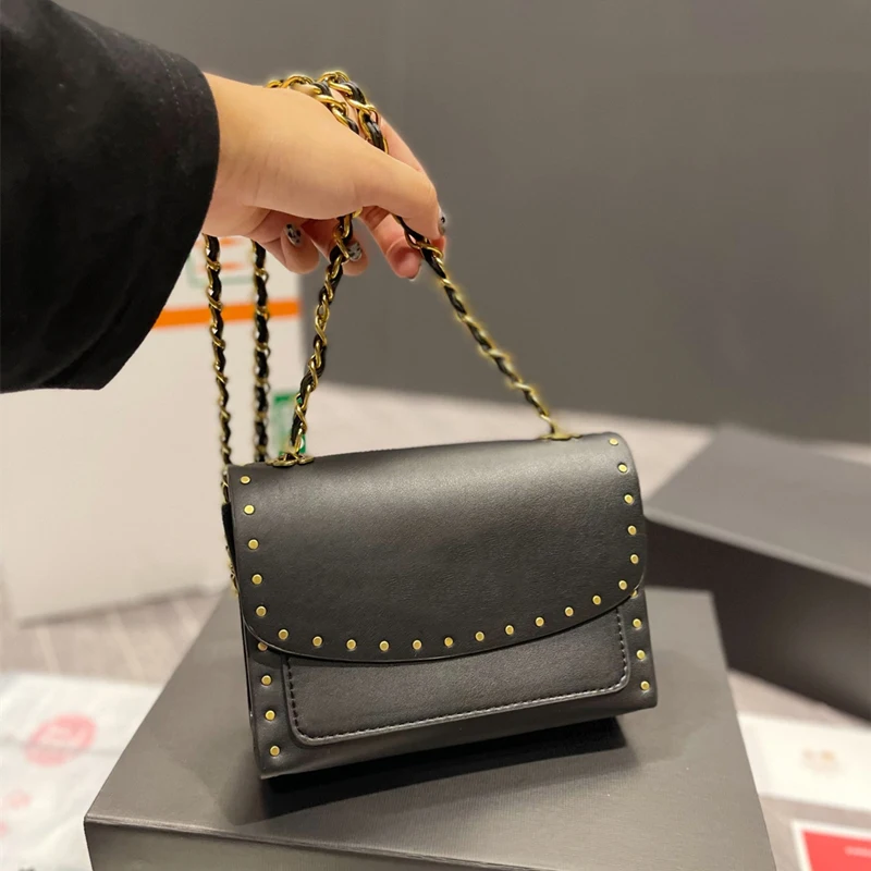 Guangzhou Factory High Quality Replicate Handbag Women Luxury Chain Crossbody Handbag Lady Designer Bag