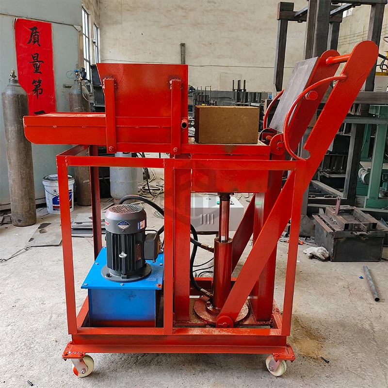 Hydraulic  clay brick making machine manual interlock building brick mold brick molding types