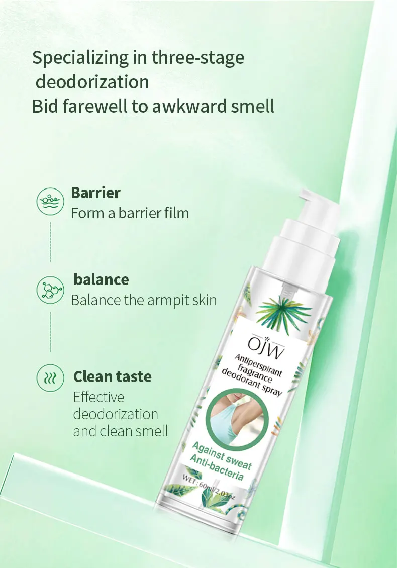 Body Deodorant Anti Transpirant Antiperspirant Dry Spray Underarm Against Sweat Anti-Perspirant 5