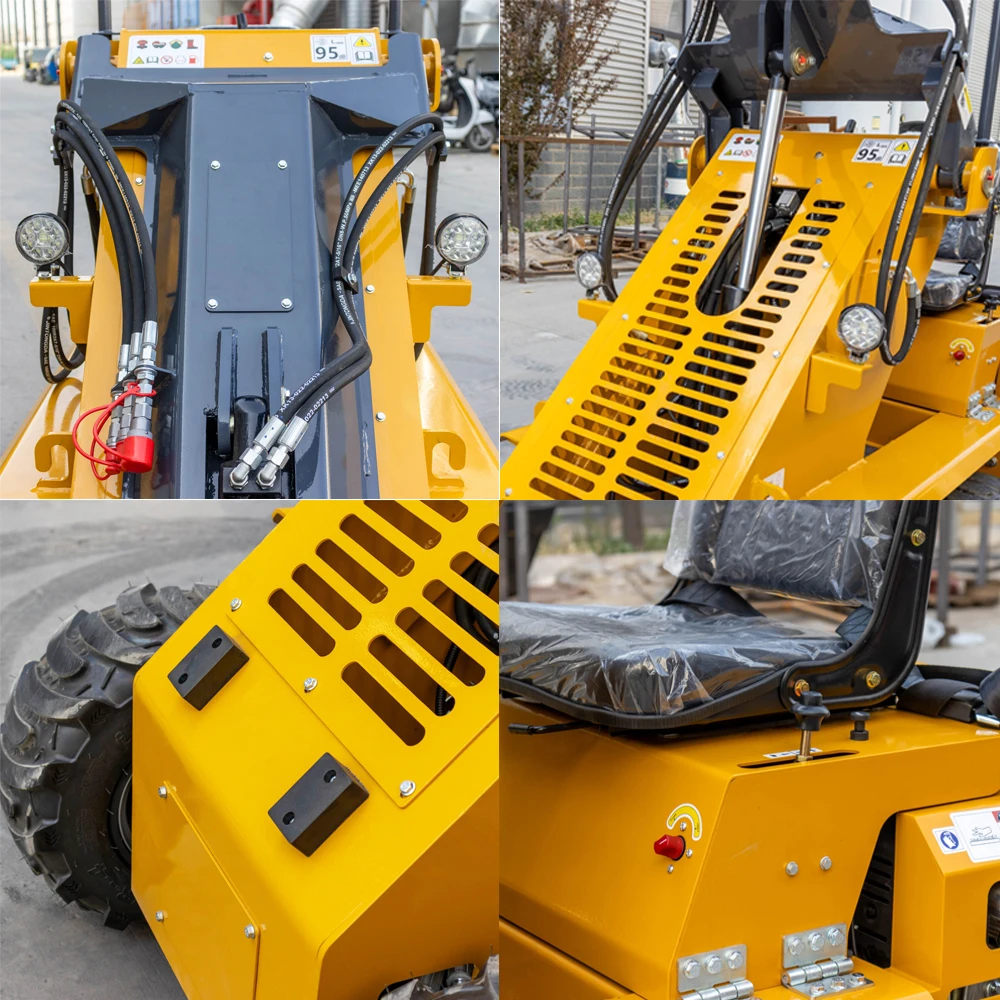 Грузопогрузчик с бензиновым двигателем 300 кг