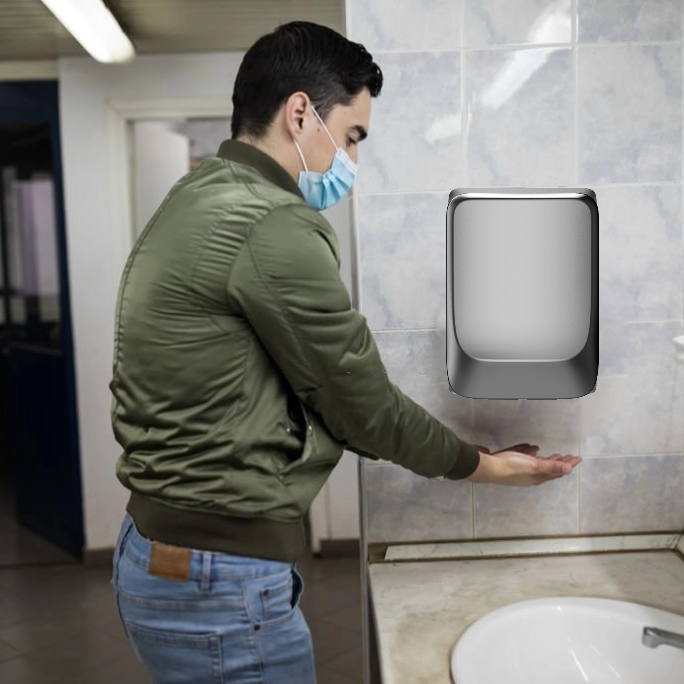 Датчик Сушилки Для Рук небольшая сушилка для рук мини Высокоскоростная электрическая