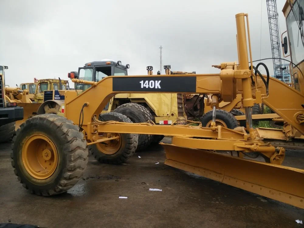 Quality Japan Road Machinery Used 140K Motor Grader 90%New SEM