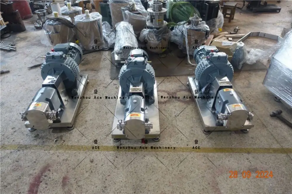 Sanitary Inline Emulsify Mixer Pump High Shear Homogenizer Pump