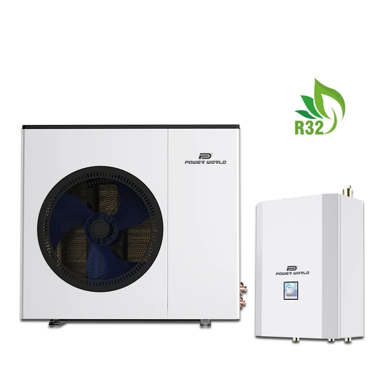 Italian popular heat pumps EVI inverter split solar water heater system guangzhou air split heat pumps
