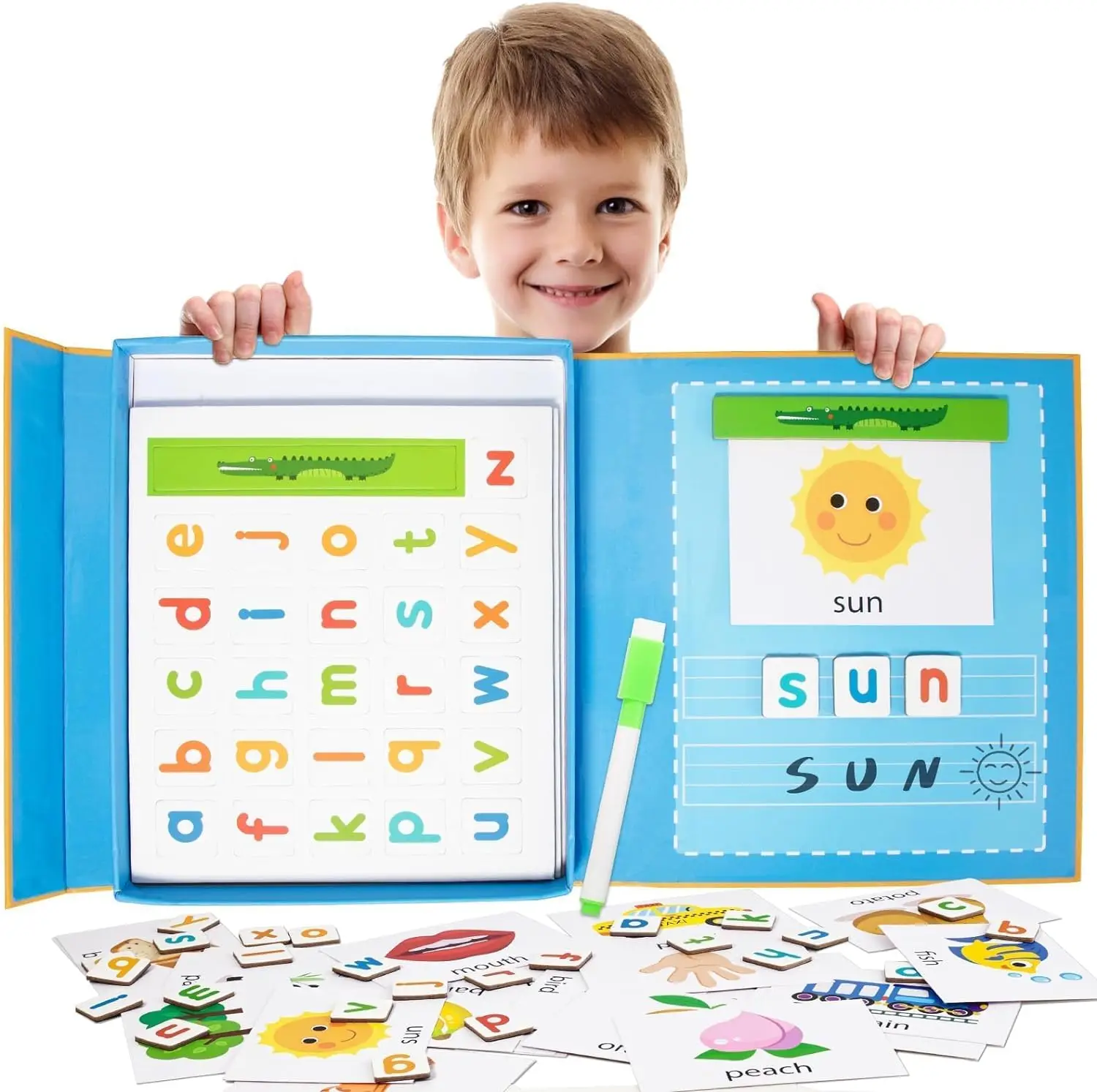 Factory Directly Custom Early Education Toy Magnetic Letters and Numbers Set for Toddlers