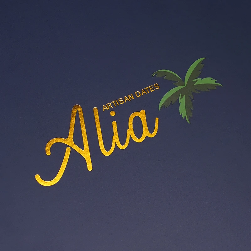 Wholesale Custom Printed Food Paper box Grade Rigid Cardboard Candy Chocolate Baklava Box