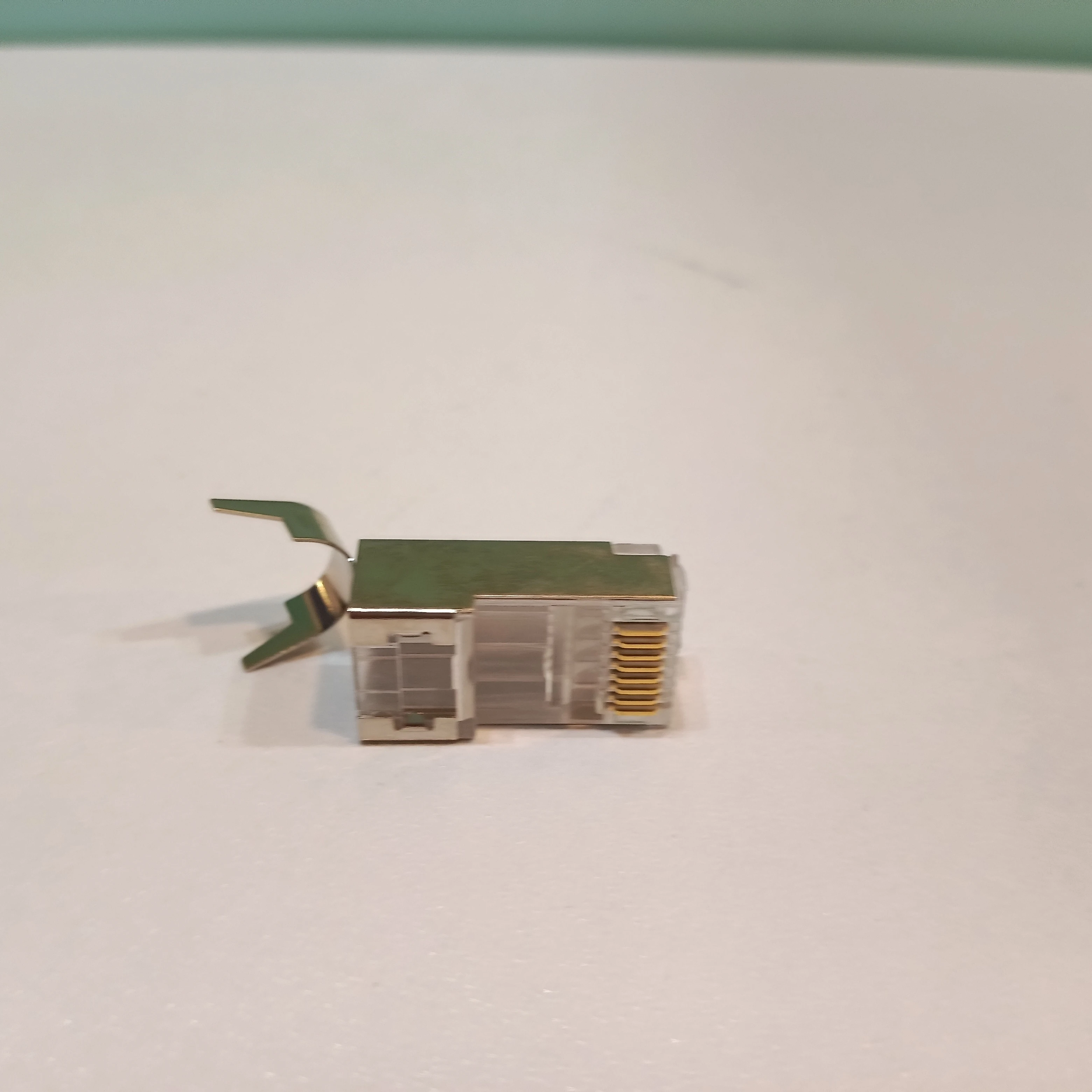 whole sale plug male connector STP FTP 8p8c  plug for cat7 RJ45 connector