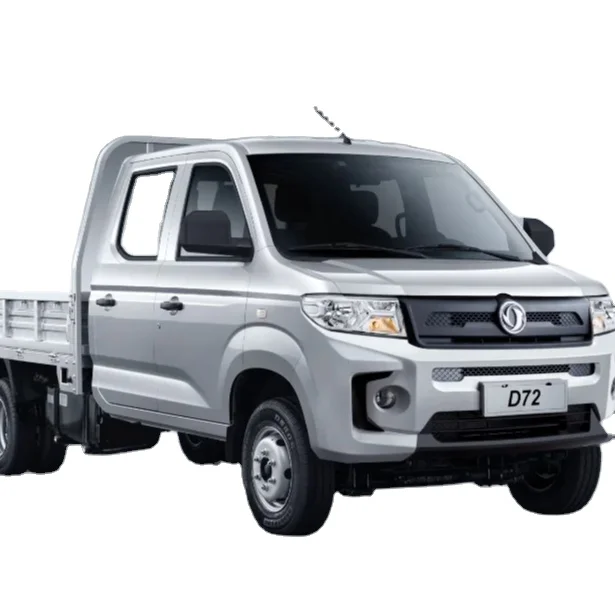High Quality Dongfeng D72 Pickup 4 Door 5 Seats 4x2 122ph 1.6L Mini Van Small Logistics Gasoline Pickup