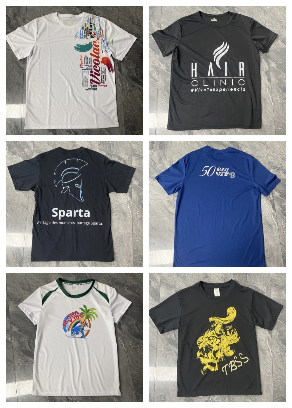 CT0003 wholesale custom mens oversize design print white black plain polyester blank round neck t tee shirts