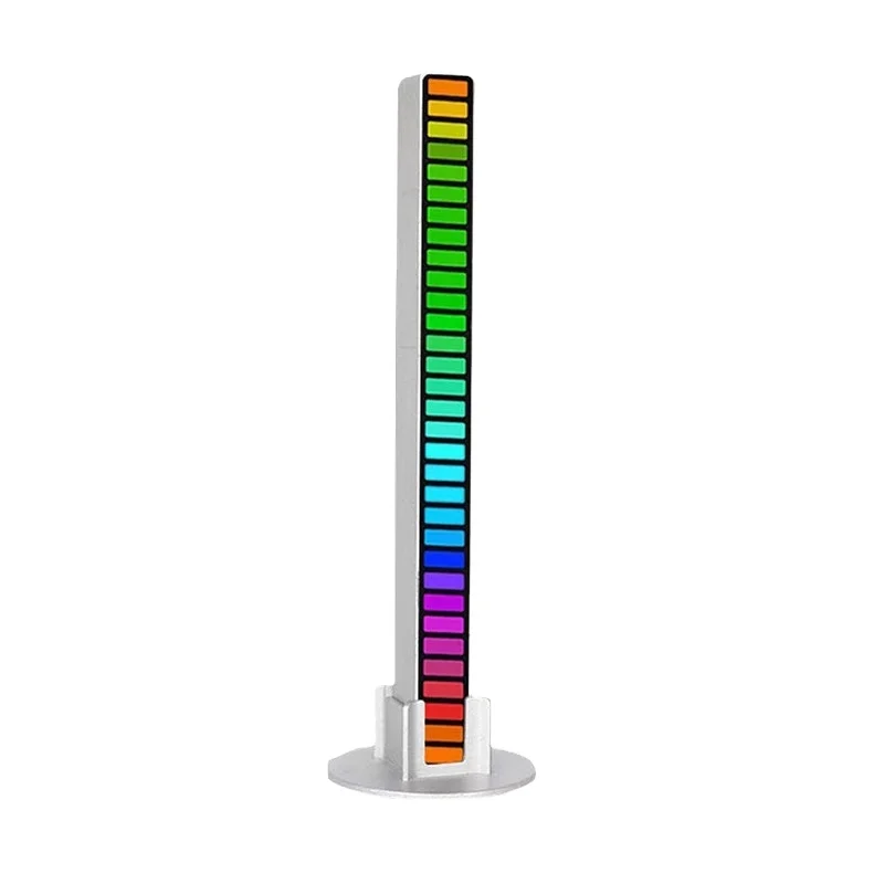 Лидер продаж; Большие размеры 32-bit Rgb управление звуком пикап красочные ритм атмосферу свет RGB светодиодные фонари для дома игры автомобиля