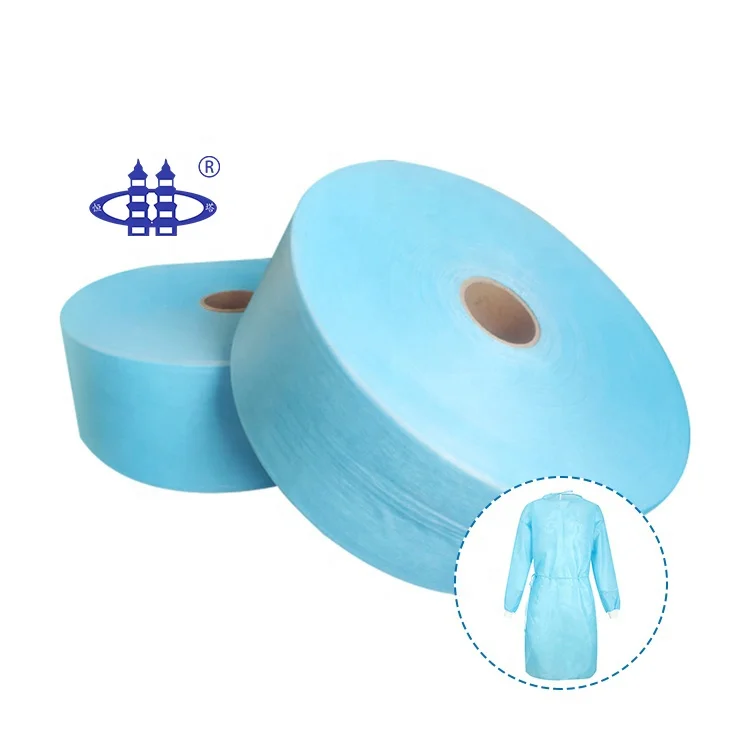 ПП ламинированная полиэтиленовая ткань в рулоне для изоляционной одежды