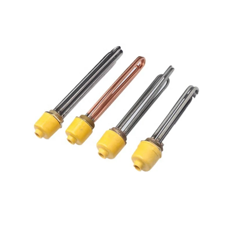 Customization D40/50 Threaded U Type stainless steel heating rod flange electric heating pipe mold heating tube