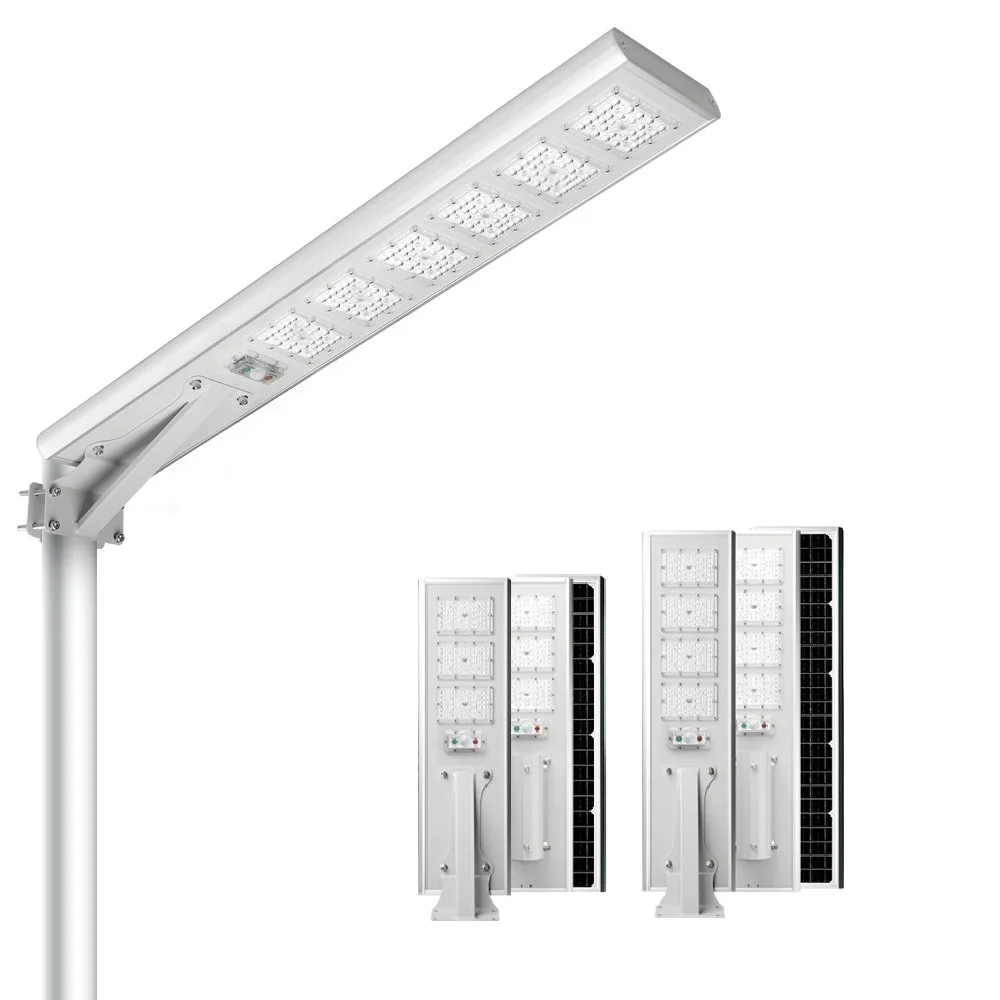 LAP 100w 120w 150w 180w Outdoor Ip65 Waterproof Integrated All In One Solar Led Street Light
