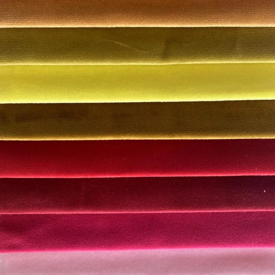 European Popular 100% Polyester Fabric Warm Curtain Soft Sofa The most suitable velvet fabric in winter