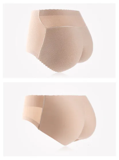 Women Buttocks and Hips Butt-lifting Seamless Padded Panti Pad Panties