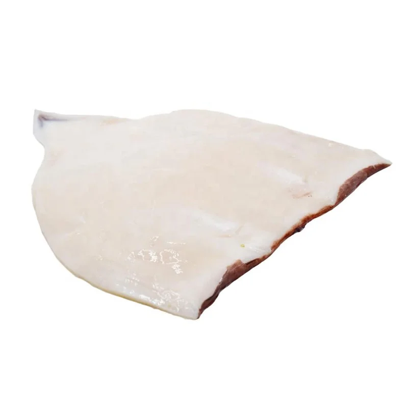 Cheap price Frozen squid fillet 100/150g, 150g+ Chinese factory manufacturing