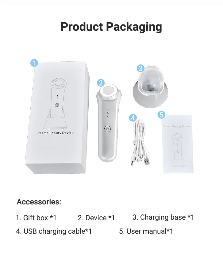 New Arrival Home Use  facial Acne Removal Treatment Sterilization Plasma ozone pen Skin Purification ozone plasma Beauty Device