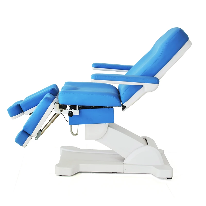 Yimmi Beauty Nail Salon Furniture  4 Motor  Massage Facial Treatment Tables Electric Beauty Pedicure Chair