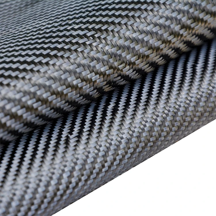 3k 240g 2x2 Carbon Twill Weave Fiber Cloth Roll Fabric