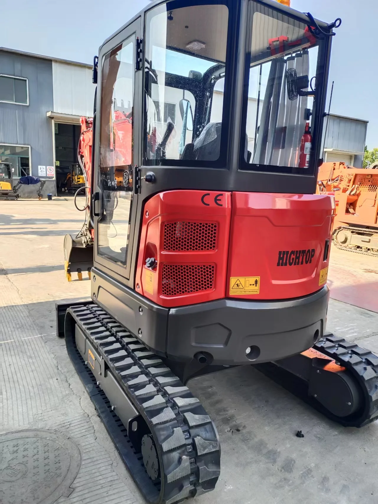 Mini Excavator 3.5 ton 4ton Mini Digger Excavator With EUROV/EPA Famous D1703 Engine