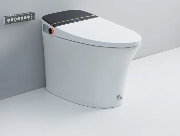 Hot sale Intelligent toilet elegance all-in-one standard Luxury Sensor electric automatic flush ceramic WC from China Supplier