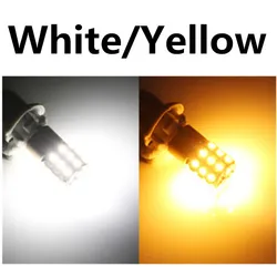 Motorcycle Highlight LED T10 3014 54SMD SET Side Marker Light Dual Color t10 spotlight motorcycle lighting system