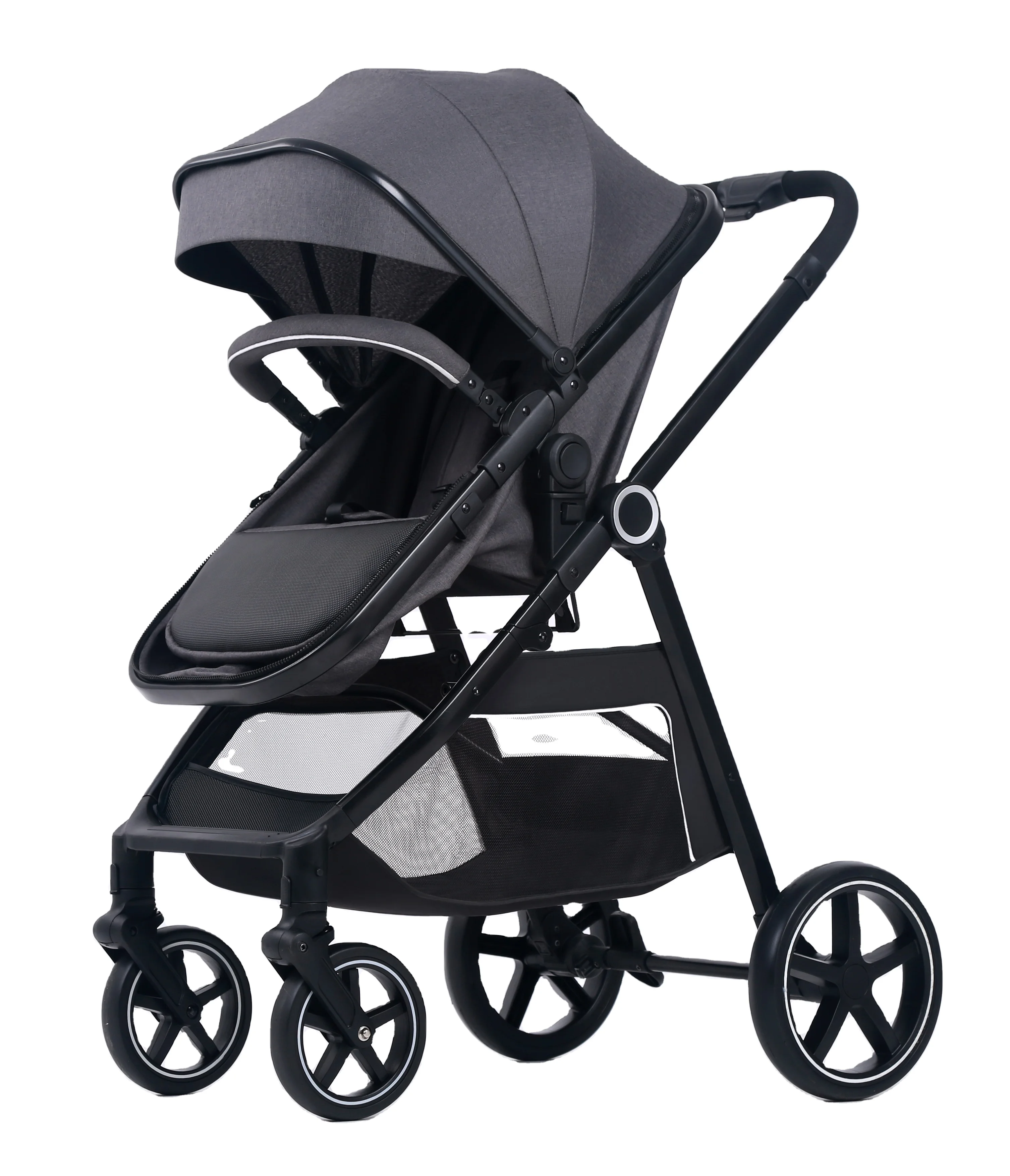 Premium stroller customized  3 in 1 pushchairs simple baby buggy removable 2 in 1 carriage from China