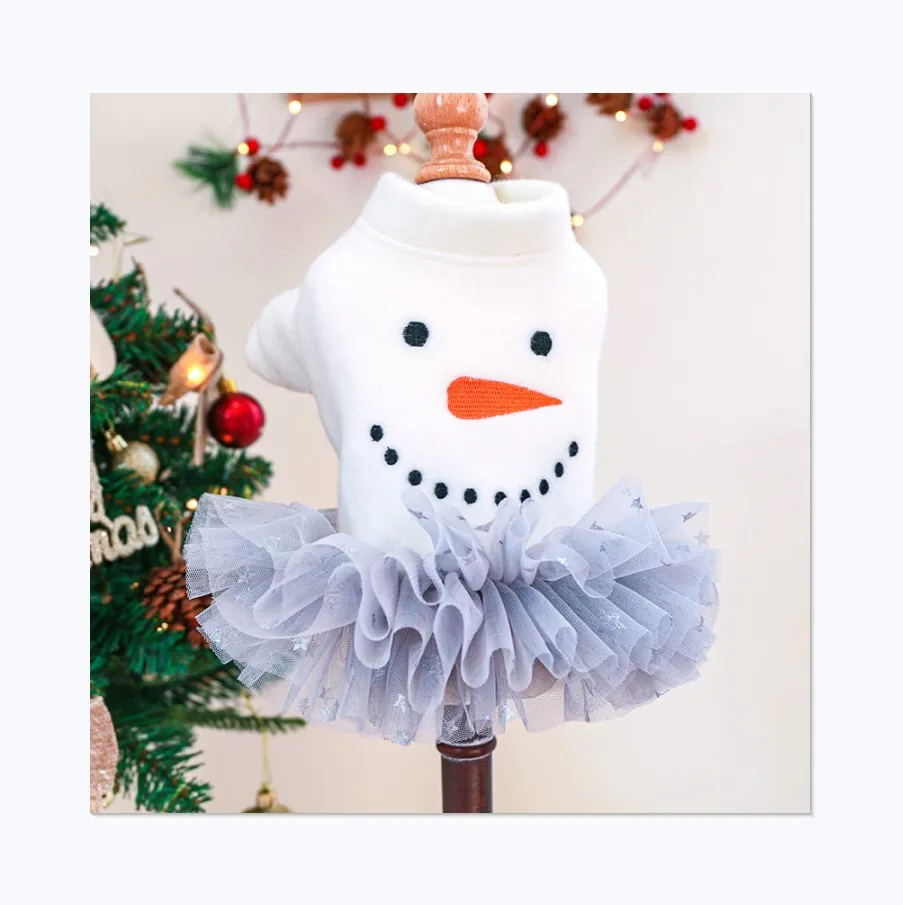 2022 Autumn/Winter New Pet Clothes Christmas New Year Warm Dog Cat Costume