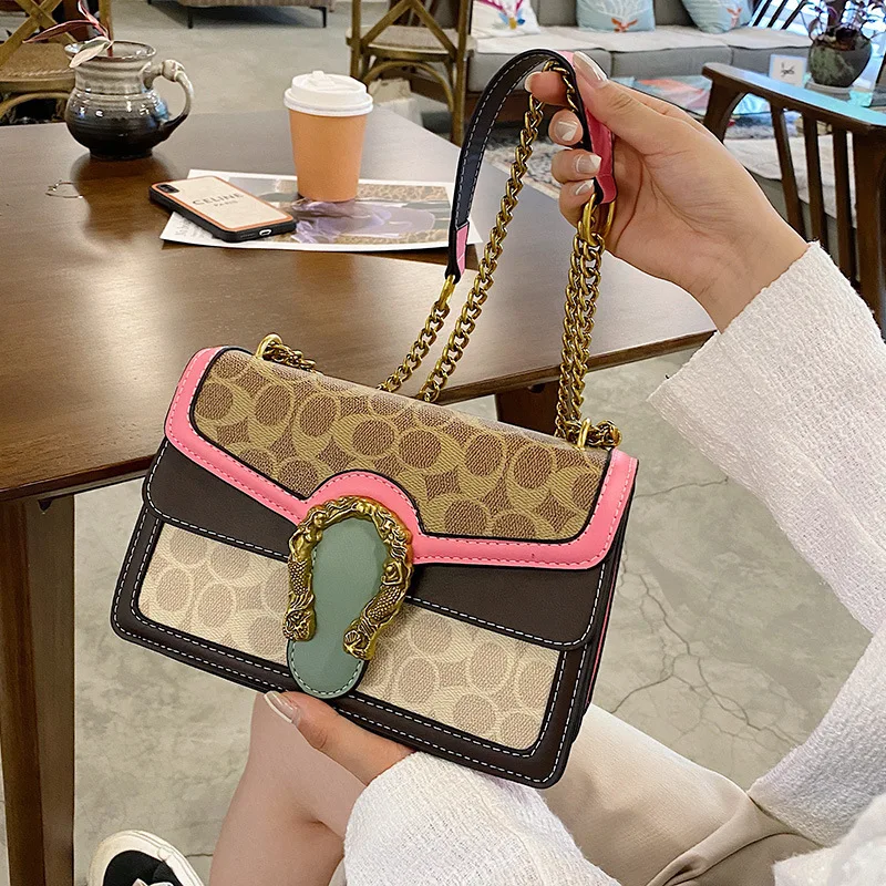 Wholesale Supply   Designer  Luxury  Handbag chain crossbody bag  single women shoulder bag