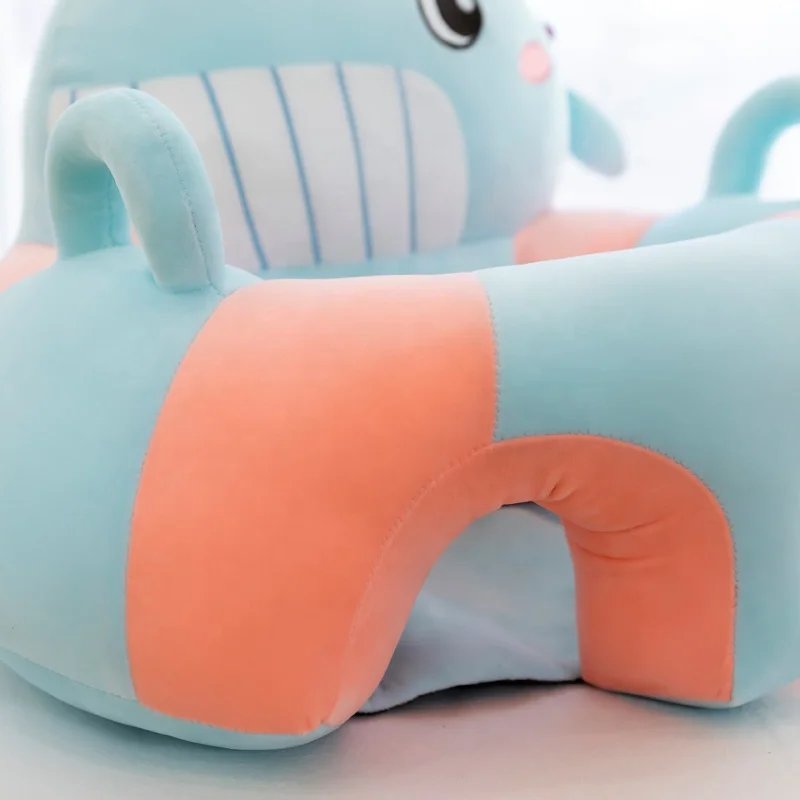 
Sofa Infant Support Seat Learning Sitting Chairs for Babies Bouncer Soft Plush Floor Seats 