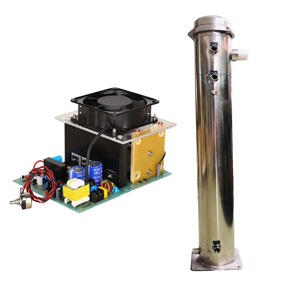 high voltage ozone generator 60G~600G/Hr Ozone Reaction Chamber package marine sewage treatment