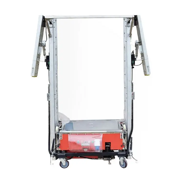 Render Automatic Building Cement Mortar Lining Wall Spray Plastering Machine