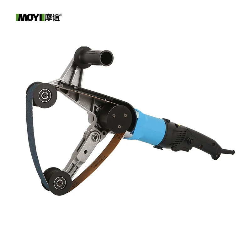 Tube Belt Polisher Stainless Steel Pipe Belt Sander Polisher With Variable Speed