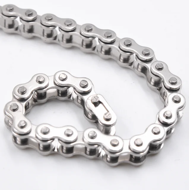 28A-1 Stainless steel stock supply Transmission Industrial Chain Single Row Precision Short Pitch Roller Chain