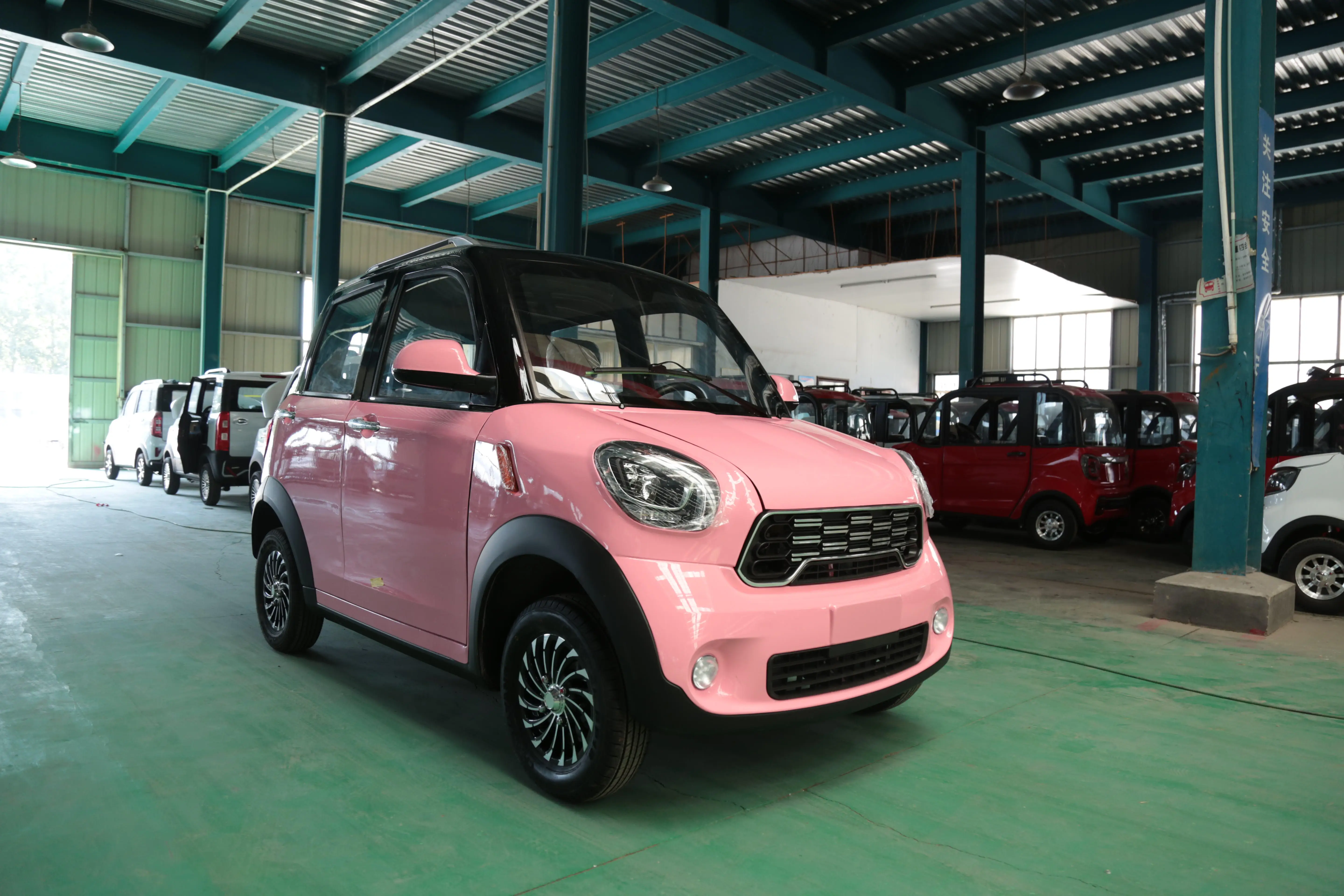 New lady electric fully closed dual-use new energy quadricycle small household elderly