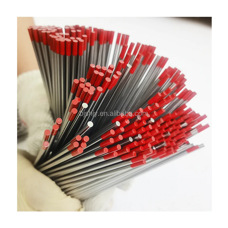 Factory price short wolfram tungsten electrode rods tig welding tungsten electrodes baoji manufacturers