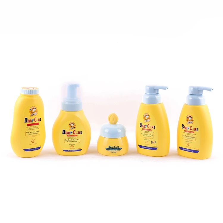 ICESUMMER 260ML Organic Baby Shampoo & Shower 2in1 Kids Hair Shampoo And Shower Gel Set